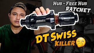 Wajib Coba GOLDIX HUB FreeHub Ratchet ❗ Murah Untuk Rakit Wheelset Carbon Roadbike  Dama Putra [upl. by Banerjee]