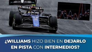 F1  La TELEMETRÍA de COLAPINTO en BRASIL [upl. by Ibor]