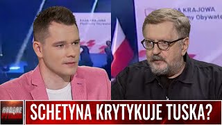 SCHETYNA KRYTYKUJE TUSKA [upl. by Perla]