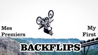 Freestyle Motocross  My first Backflips [upl. by Hamish]