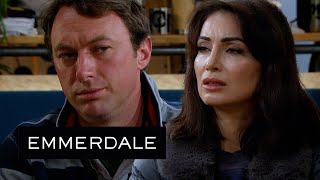 Emmerdale  Liam and Leyla Begin to Plan Leannas Funeral [upl. by Cherye441]