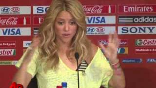 Shakira Goes Waka Waka in Africa [upl. by Cissie]