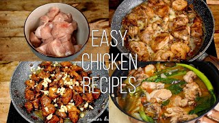 3 CHICKEN RECIPES  Ulam Pinoy Recipe Budget Meal  Chicken Recipe  Ulam Pinoy Recipe [upl. by Arev85]