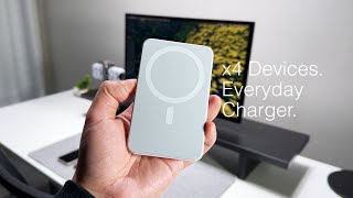 10000mAh Powers Your Adventures  Lift 4in1 MagSafe Compatible Wireless Charging Power Bank [upl. by Blatt]