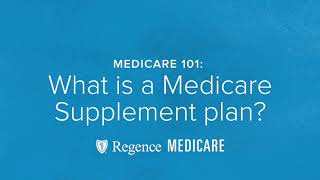 Medicare 101 What is a Medicare Supplement plan [upl. by Vanny]