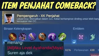 XK PENJAHAT ITEM  MOBILE LEGEND MALAYSIA youtuber [upl. by Hgielrahc]