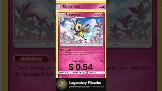 TOP RARE CARD RIBOMBEE POKEMON pokemon vstaruniverse tcgshorts pokemongo pokémon ribombee [upl. by Naahs]