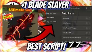 1 Blade Slayer Best Script  Dupe All Heroes Auto Farm  Auto Hatch amp More  PASTEBIN [upl. by Colline]