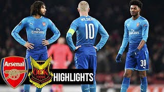 Arsenal vs Östersunds 12 All Goals amp Highlights Europa League 22022018 HD [upl. by Manoff853]