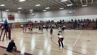 Blair vs Bishop Neumann Varsity Volleyball ‘24 [upl. by Islek]