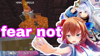 Amane Kanata Doesnt know Whats Going On Inside Haachama Mind  Minecraft HololiveEng Sub [upl. by Osbourne]