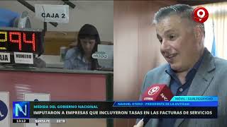 Imputaron a empresas y cooperativas por incluir tasas en cobro de tarifas [upl. by Raymund]