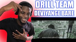 African Reacts to Deviyange Bare  Drill Team Ft Sanuka [upl. by Neira373]