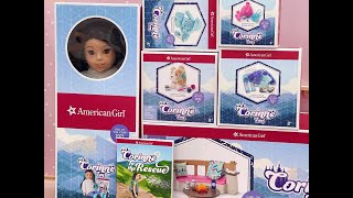 Opening and Review Of American Girl Corinne Tan 2022 Collection  Corinne Outfits and Accessories [upl. by Embry]