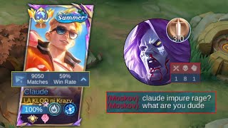 CLAUDE IMPURE RAGE NEW META EMBLEM FOR CLAUDE [upl. by Babita]