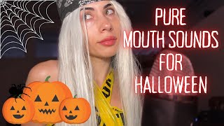 ASMR  Intense Mouth Sounds for Halloween 🎃 [upl. by Nojid103]