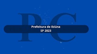 Apostila Prefeitura de Ibiúna SP 2023 Guarda Civil Municipal [upl. by Constancia537]