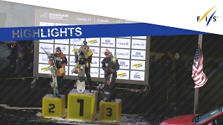 Highlights Gasser wins the Super Series in Big air event at Quebec City FIS Snowboard [upl. by Anilehs]