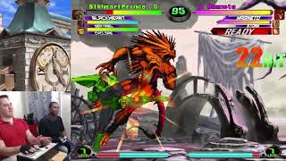 MvC2 MagnetoStorm 100 Sequence vs SentinelCyke 100 Sequence 112124 [upl. by Leroj]