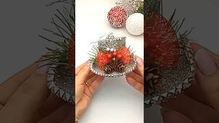 Holiday Spirit Christmas Craft 🎅  DIY Cheerful Decor diy chirstmascraft handmade chritmascraft [upl. by Anyehs142]