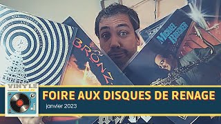 VINYLE ACTU ⚡ Achats foire aux disques Renage 2022 [upl. by Acisseg189]