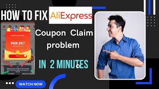 how to fix aliexpress coupon claim problem  aliexpress coupon code  aliexpress sale [upl. by Ayoj]