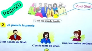 Activité orale  présenter sa famille Unité 2  Semaine 1amp2 Pour communiquer en français 2AP [upl. by Stent]