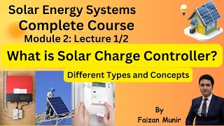 What is Solar Charge Controller Types of charge controllers and Inverters [upl. by Bel]