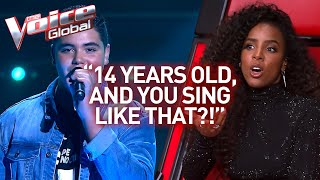 Wow NOBODY believed this singer in The Voice is just 14 years old  Journey 47 [upl. by Ajiam643]