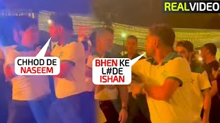 Huge Fight between Harris Rauf amp Ishan Kishan during the Lunch before Ind vs Pak Asia Cup in Colombo [upl. by Sauncho]