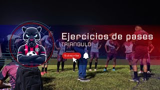 Ejercicios de pases de fútbol ⚽ [upl. by Ellebanna989]