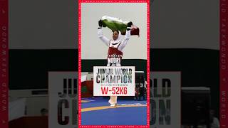 WORLD TAEKWONDO JUNIOR WORLD CHAMPIONSHIPS 2024 CHUNCHEON DAY 1  PARNIAN NOORI HIGHLIGHTS [upl. by Yonit]