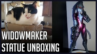 UNBOXING MY WIDOWMAKER STATUE [upl. by Otrebron]