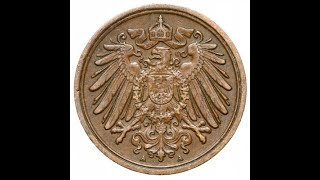 Germany 1 pfennig 1906Mintmark quotAquot  BerlinCoin Coins Money [upl. by Adilem745]