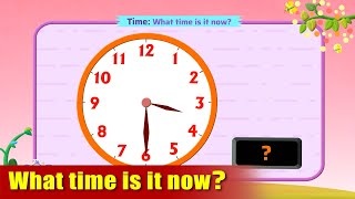 G1  Module 15  Exercise 3  What time is it now  Appu Series  Grade 1 Math Learning [upl. by Colombi8]