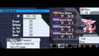 How to Add Shiny Dialga Palkia Giratina and Wonder Cards into Pokèmon BlackWhite 2 [upl. by Niasuh]