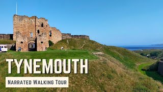 TYNEMOUTH  4K Narrated Walking Tour  Lets Walk 2021 [upl. by Nhojleahcim]