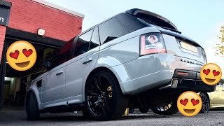 UKS ONLY NARDO GREY RANGE ROVER  Wrapping The Range Nardo Grey [upl. by Jarietta582]