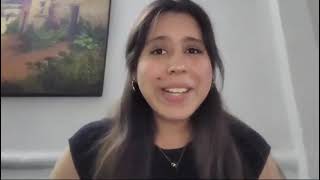 Natasha Martínez Solicitante de Beca Universidad Fundación EPA [upl. by Tran74]