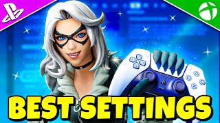 NEW BEST Controller SETTINGS  Sensitivity in Chapter 5 Fortnite Tutorial [upl. by Ecyaj284]