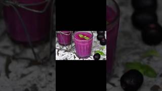 Jamun Sherbet Recipe shorts youtubeshorts viral [upl. by Olmstead148]