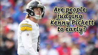 Kenny Pickett judgement to early ‎NFL pittsburghsteelers herewego kennypickett football [upl. by Lazor44]