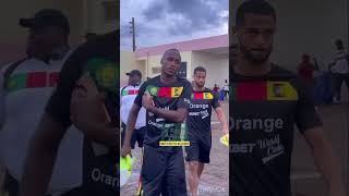 Carlos Baleba et les lions au stade militaire de Ngoaekele [upl. by Ahcirt]