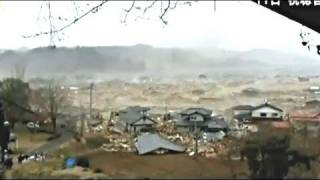 Minamisanriku devastated by tsunami 10 000 dead or missing Japan  March 12 2011 [upl. by Ytsirc37]