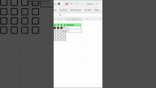 Checkboxen in Excel einfügen und ToDos erstellen excel [upl. by Aehcim]