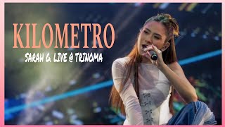 SARAH GERONIMO LIVE AT TRINOMA  KILOMETRO ROCK VERSION [upl. by Zorana]