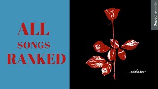 Depeche Mode Violator ALL SONGS RANKED [upl. by Nilyak]