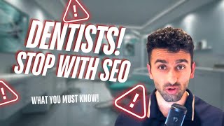 Dentists Are WASTING 3000 a Month on SEO [upl. by Azne]