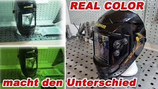 Schweißhelm AH 350 mit real Color von Weldinger [upl. by Adym]