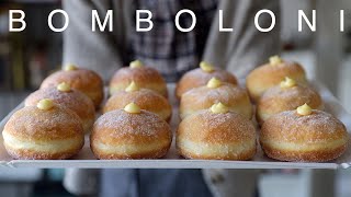 BOMBOLONI ALLA CREMA 🤍 LA MIA RICETTA INFALLIBILE [upl. by Alexis]